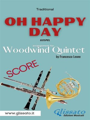 cover image of Oh Happy Day--Woodwind Quintet (score)